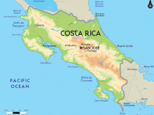 Costa Rica map1