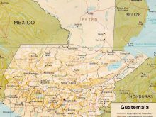 Map of Guatemala