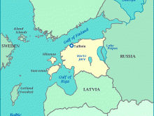 map of estonia