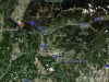 satellite map of slovakia