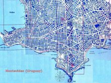 Montevideo Uruguay Map