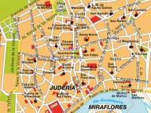 map of cordoba