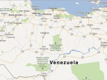 satellite map of venezuela1