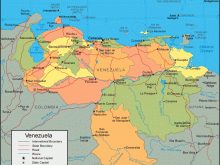 venezuela map