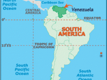 map of venezuela