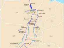 Tocantins Araguaia_Basin_Waterways_Map_Brazil