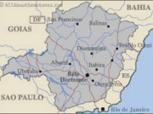 map of minas gerais
