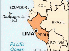 map of lima peru