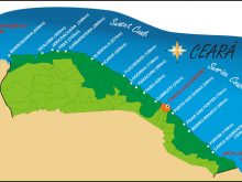 map of ceara