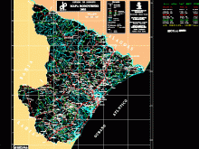 rodoviorio map  sergipe state  brazil 2002_36718