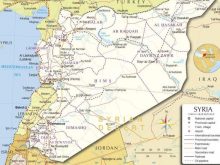 syria map