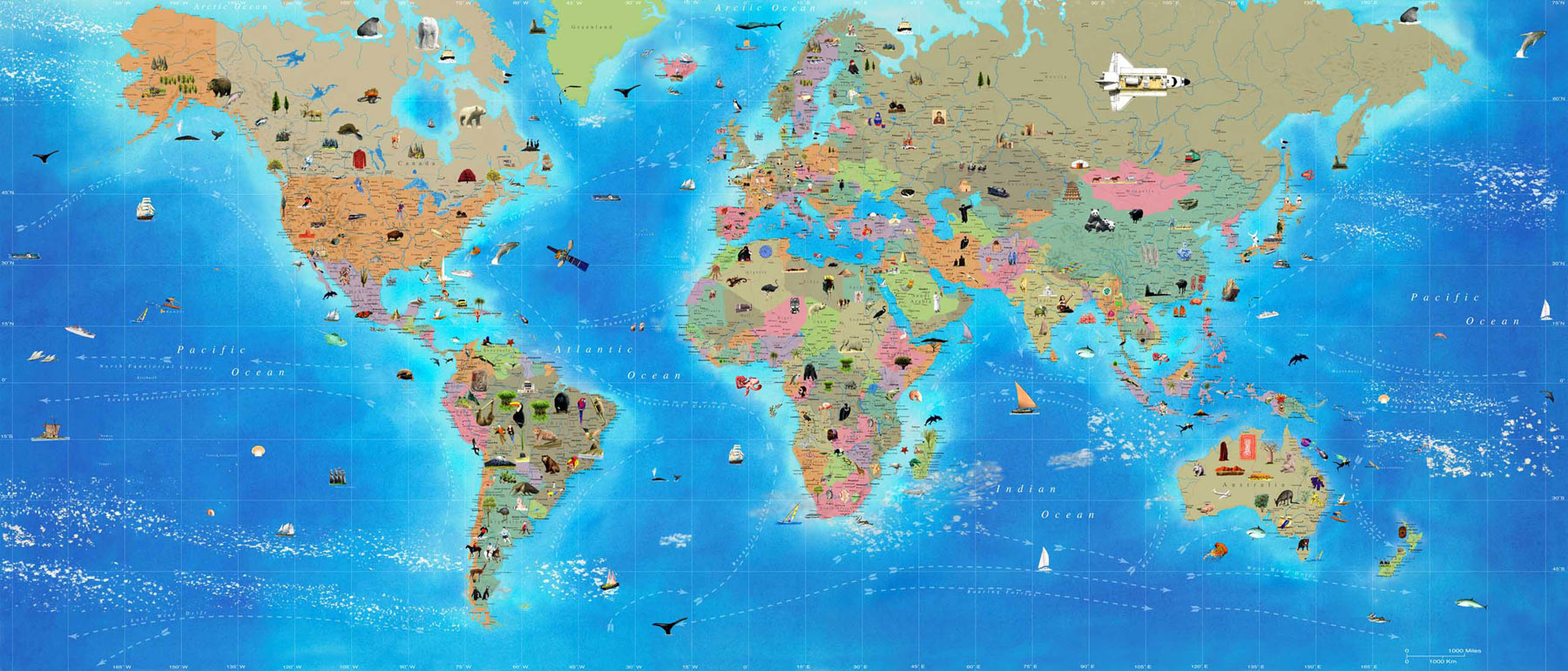 Interactive World Map World Maps Map