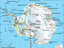 antarctica map