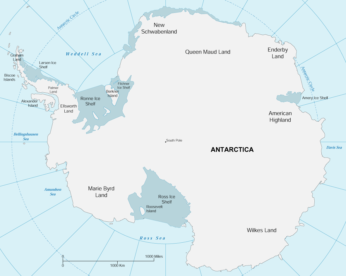 Antarctica Map 3 Antarctica Map 3