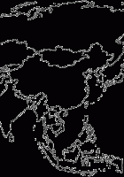 blank asia map quiz