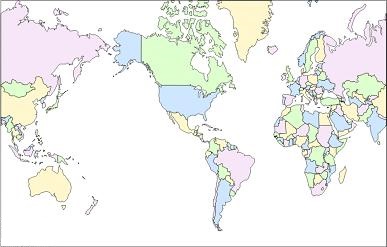 Free Printable World Map Map Pictures