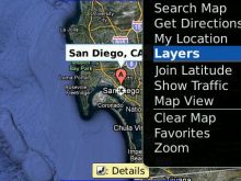 google maps blackberry