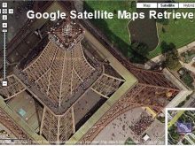 Google Satellite Maps Retriever