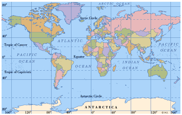 Printable world maps - World Maps - Map Pictures