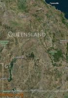 map of Queensland