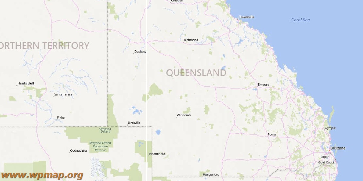 map of queensland 12 map of queensland 12