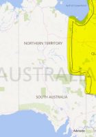 map of Queensland