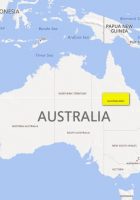 map of Queensland