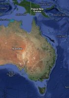 map of Queensland