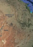 map of Queensland