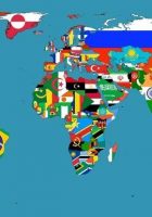 google world maps with countries