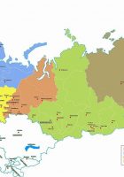 russian federation map