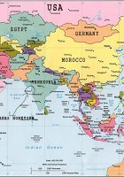 countries the continent of asia