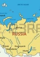 map of russia