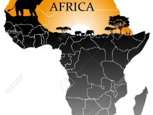 map of african