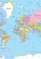 google world maps with countries