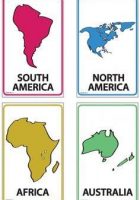 continents and oceans flashcards