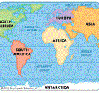 many continents world