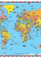 a4 world map printable free