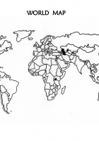 blank world map printable