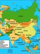continents asia