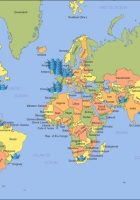 countries continents