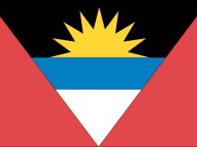 Antigua and Barbuda flags