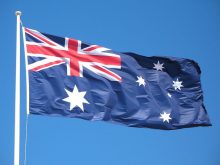 Australia flags