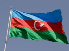 Azerbaijan flags