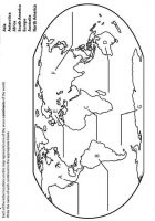 continents and oceans activities