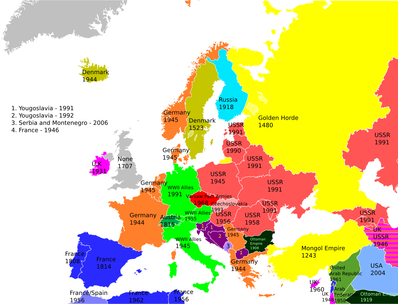 Maps Of Europe
