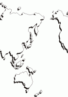 continents of the world printable