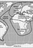 continents and regions