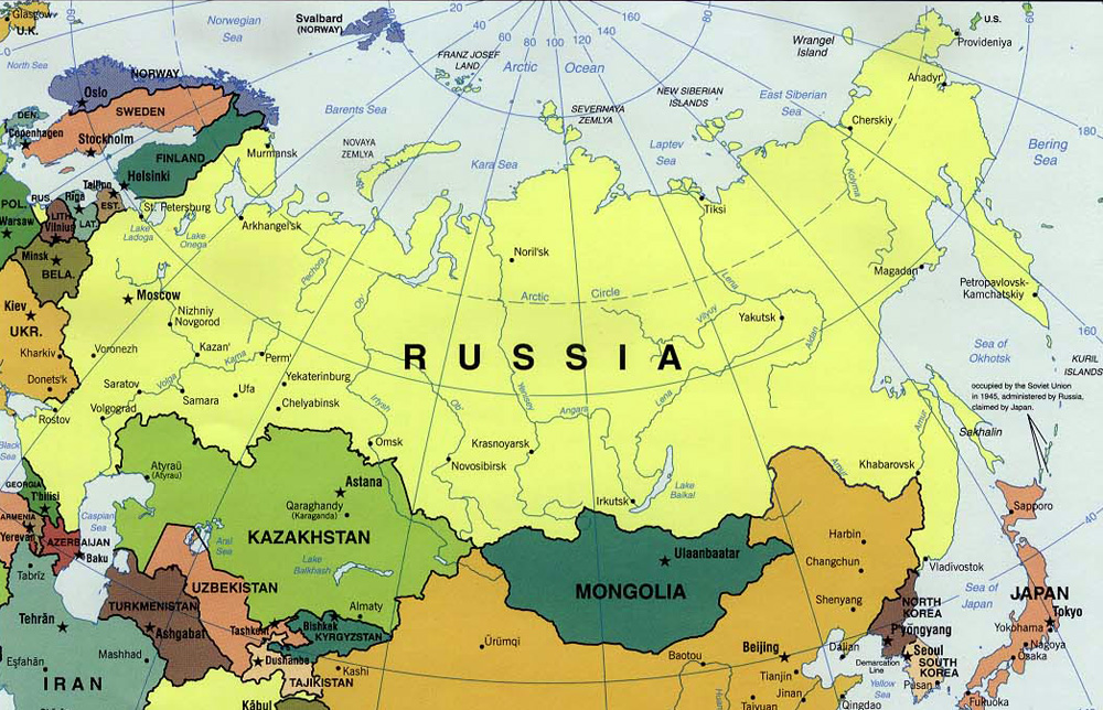 russia map