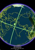 antipodal location of continents and oceans